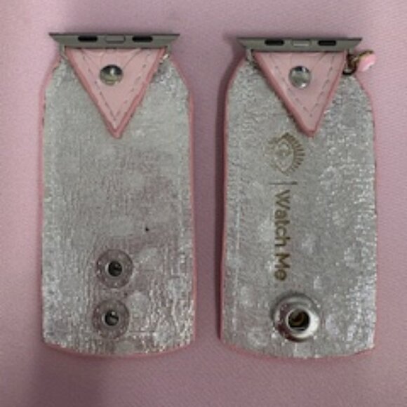 Pink Perfection Watch Band by Watch Me Creations Size 2 (42/45mm) - Picture 2 of 3